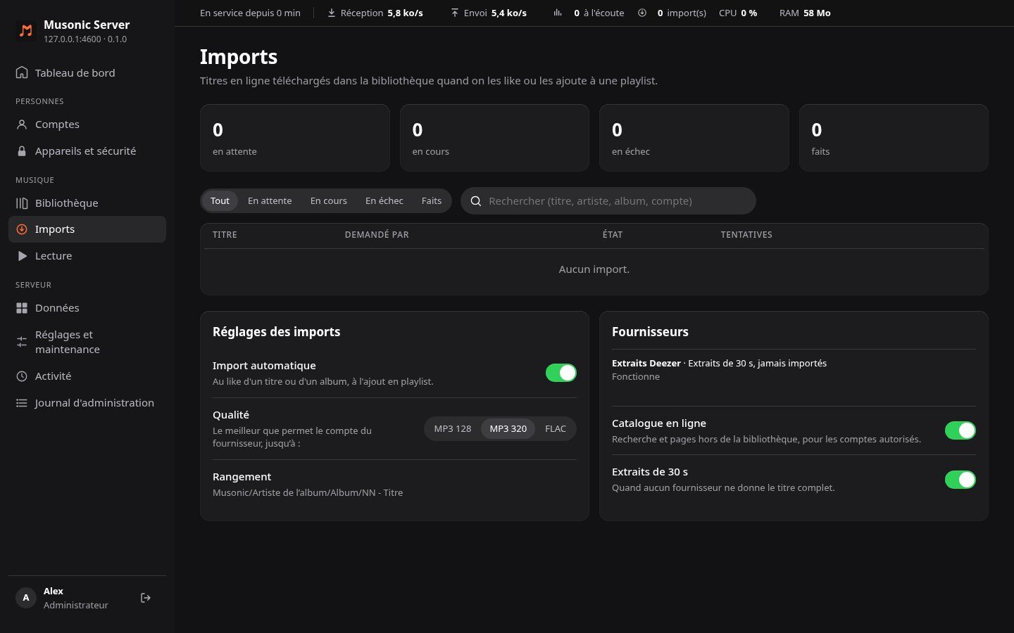 Imports and providers
